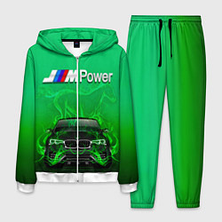 Костюм мужской BMW GREEN STYLE, цвет: 3D-белый