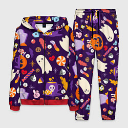 Костюм мужской HALLOWEEN BTS BT21 PATTERN БТ21 БТС ХЕЛЛОУИН, цвет: 3D-красный