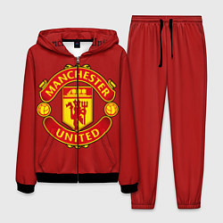 Костюм мужской Manchester United F C, цвет: 3D-черный