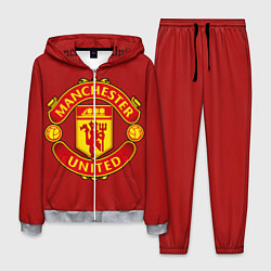 Костюм мужской Manchester United F C, цвет: 3D-меланж