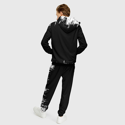 Мужской костюм Крик Хэллоуин Хоррор Scream Halloween / 3D-Черный – фото 4