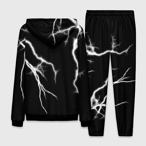 Мужской костюм GHOSTEMANE Lightning Гостмейн Молния Надпись / 3D-Черный – фото 2