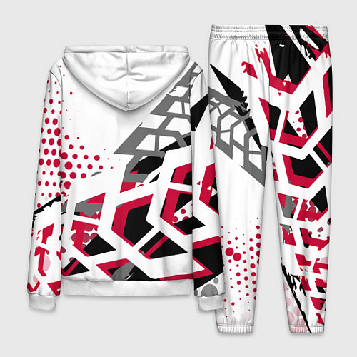 Мужской костюм Nissan Ниссан / 3D-Белый – фото 2