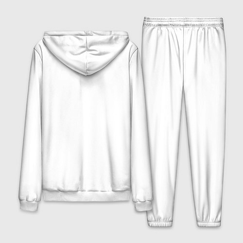 Мужской костюм Полный QR / 3D-Белый – фото 2