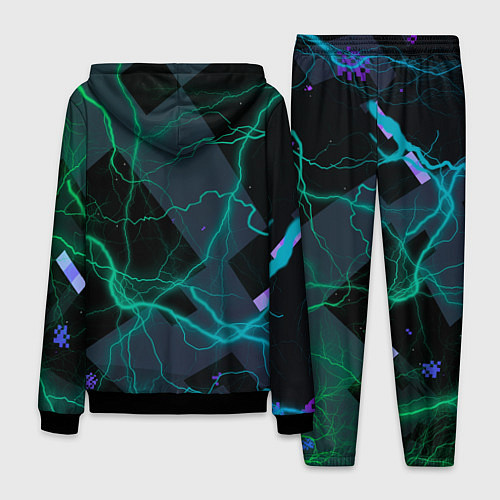 Мужской костюм Молнии Майнкрафт / 3D-Черный – фото 2