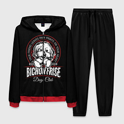 Костюм мужской Бишон Фризе Bichon Frize, цвет: 3D-красный