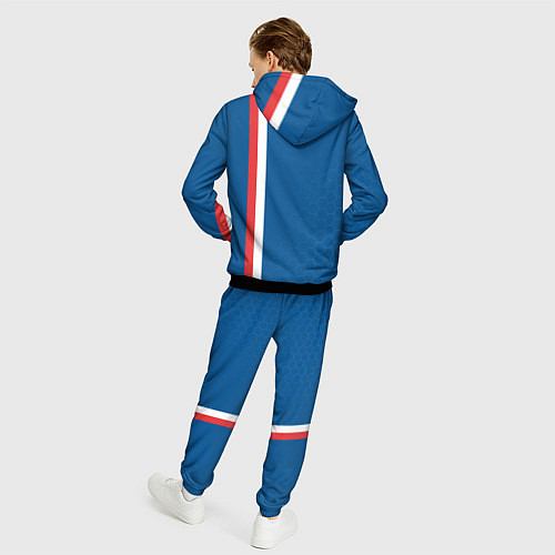 Мужской костюм PSG SPORT STRIPES UNIFORM / 3D-Черный – фото 4