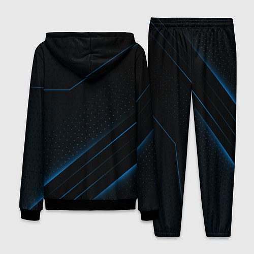 Мужской костюм Опель, Opel / 3D-Черный – фото 2