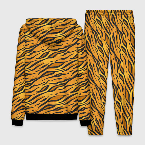 Мужской костюм Тигровый Окрас Tiger / 3D-Черный – фото 2