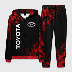 Мужской костюм TOYOTA MILITARY PIXEL BLACK RED