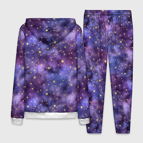 Мужской костюм Акварельная ночь / 3D-Белый – фото 2