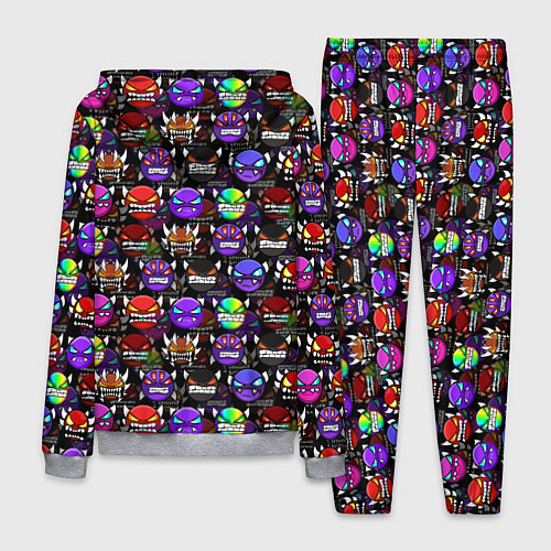 Мужской костюм Geometry Dash: Heroes / 3D-Меланж – фото 2