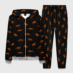 Мужской костюм Тигры паттерн Tigers pattern