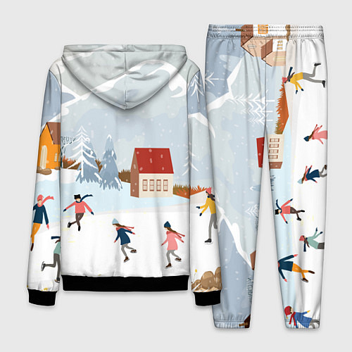 Мужской костюм Зимние Забавы 2022 / 3D-Черный – фото 2