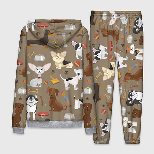 Мужской костюм У меня есть собака / 3D-Меланж – фото 2
