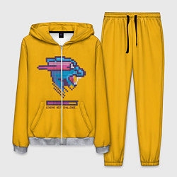 Костюм мужской Mr Beast Pixel Art, цвет: 3D-меланж