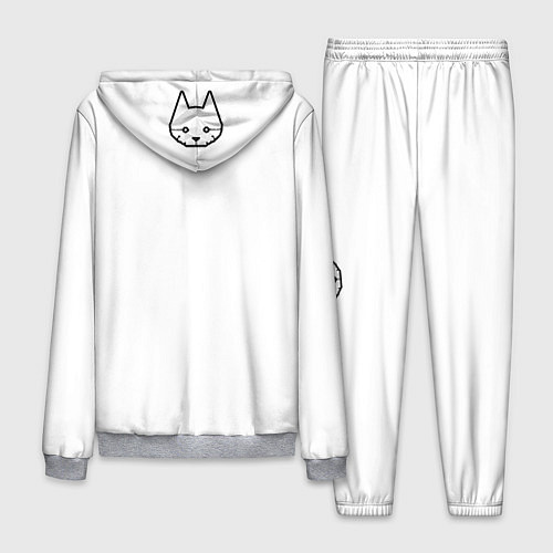 Мужской костюм Stray / 3D-Меланж – фото 2