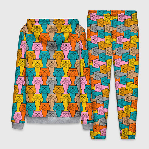 Мужской костюм Сердитый Кот мем / 3D-Меланж – фото 2