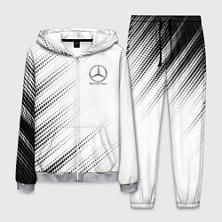 Костюм мужской Mercedes-Benz - White, цвет: 3D-меланж