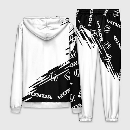 Мужской костюм Honda sport pattern / 3D-Белый – фото 2