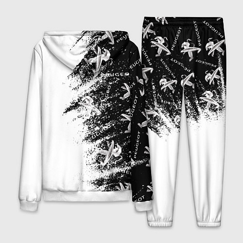 Мужской костюм Peugeot Распылитель / 3D-Белый – фото 2