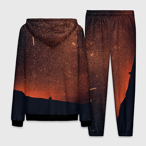 Мужской костюм Золотое небо / 3D-Черный – фото 2