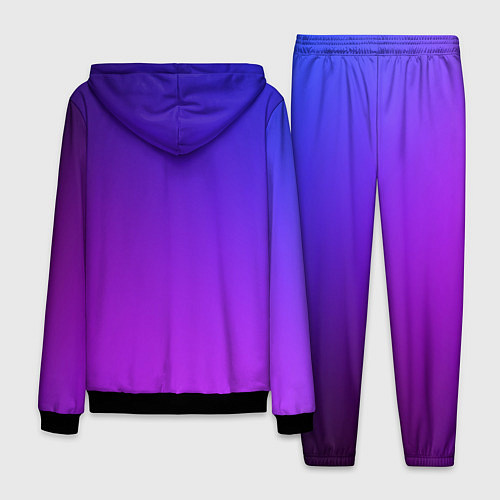 Мужской костюм Крест в неоне / 3D-Черный – фото 2