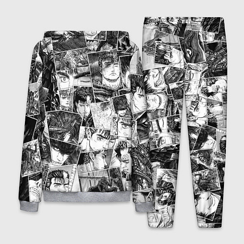 Мужской костюм Berserk pattern / 3D-Меланж – фото 2