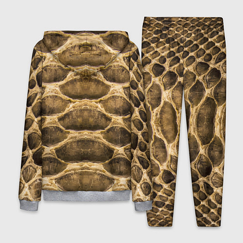 Мужской костюм Snake Skin Pattern / 3D-Меланж – фото 2