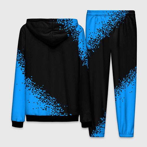 Мужской костюм RUSSIA - ГЕРБ Слава России Краска / 3D-Черный – фото 2