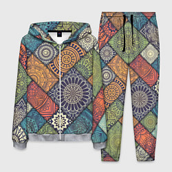 Костюм мужской Mandala-pattern, цвет: 3D-меланж