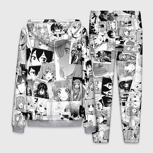 Мужской костюм Восхождение героя щита паттерн / 3D-Меланж – фото 2