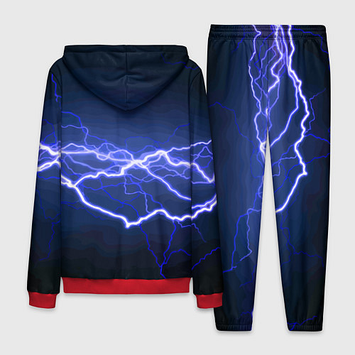 Мужской костюм Lightning Fashion 2025 Neon / 3D-Красный – фото 2