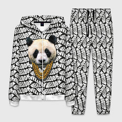 Костюм мужской Panda Look, цвет: 3D-белый