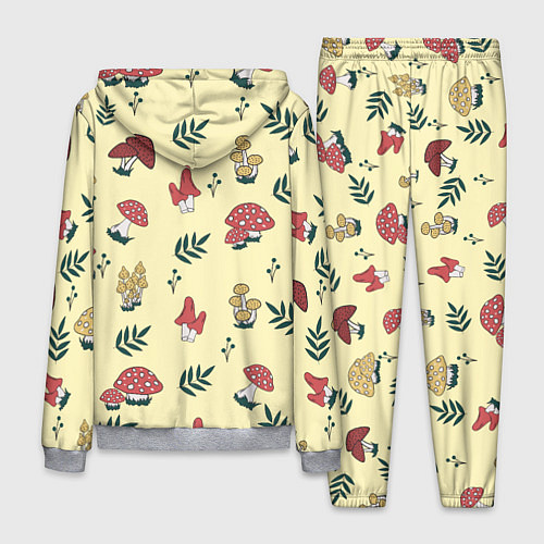 Мужской костюм Mushroom, грибы- грибочки / 3D-Меланж – фото 2