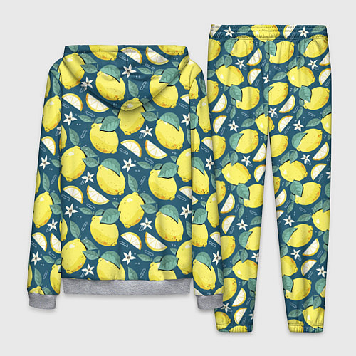 Мужской костюм Cute lemon pattern / 3D-Меланж – фото 2