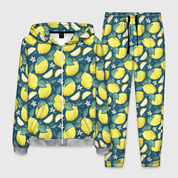 Мужской костюм Cute lemon pattern