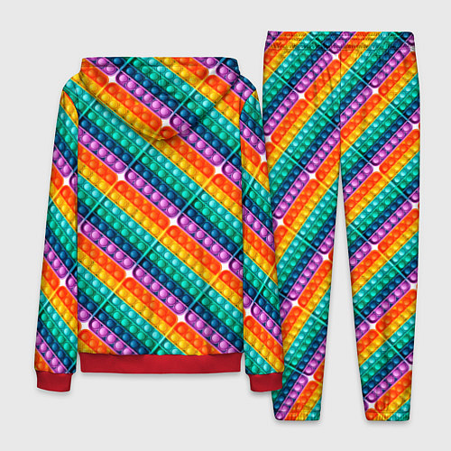 Мужской костюм Pop It Now / 3D-Красный – фото 2