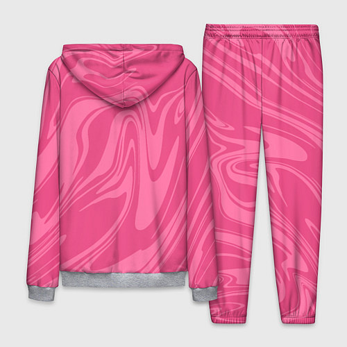 Мужской костюм РОЗОВЫЕ РАЗВОДЫ КРАСКИ МРАМОРНЫЙ / 3D-Меланж – фото 2