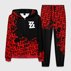 Мужской костюм Zenless Zone Zero капля арт