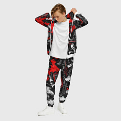 Костюм мужской XXXTENTACION YOU ARE NOT ALONE, цвет: 3D-белый — фото 2