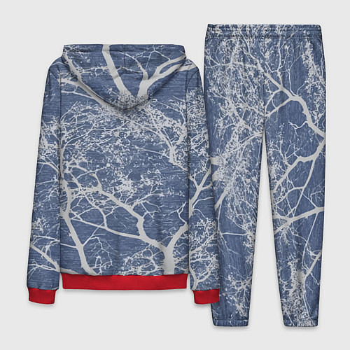 Мужской костюм Композиция из веток Природа / 3D-Красный – фото 2