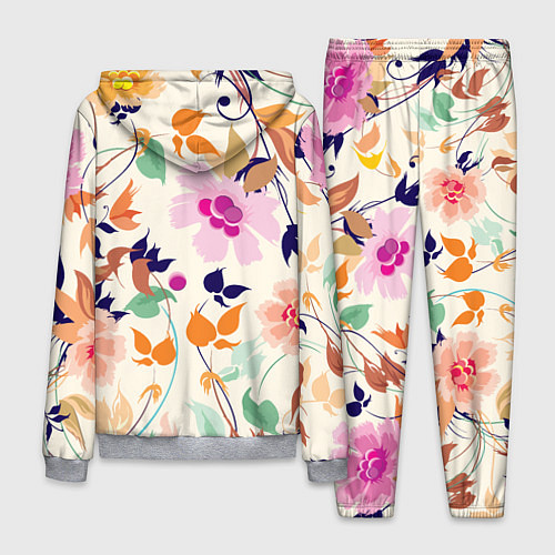 Мужской костюм Summer floral pattern / 3D-Меланж – фото 2