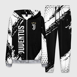 Костюм мужской Fc juventus фс ювентус, цвет: 3D-меланж