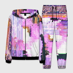 Мужской костюм Glitch art Fashion trend