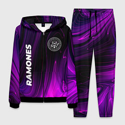 Костюм мужской Ramones Violet Plasma, цвет: 3D-черный