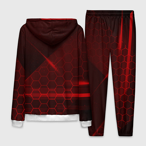 Мужской костюм Ac milan Соты / 3D-Белый – фото 2