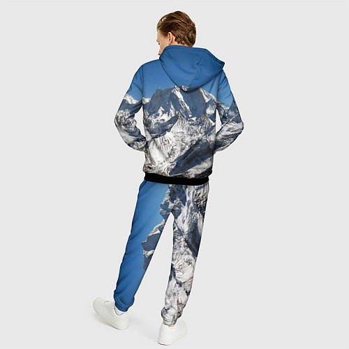 Мужской костюм Канченджанга, Гималаи, 8 586 м / 3D-Черный – фото 4