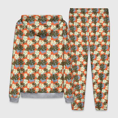 Мужской костюм Череп граффити / 3D-Меланж – фото 2