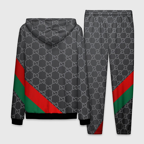 Мужской костюм В стиле gucci / 3D-Черный – фото 2